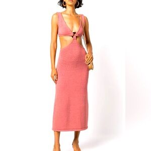 Cult Gaia cutout knit dress